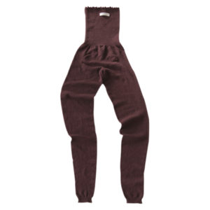 シルクニットロングパンツ